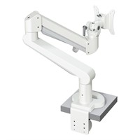 Elevate Monitor Arm 60 - 8-19 kg, gas spring, white